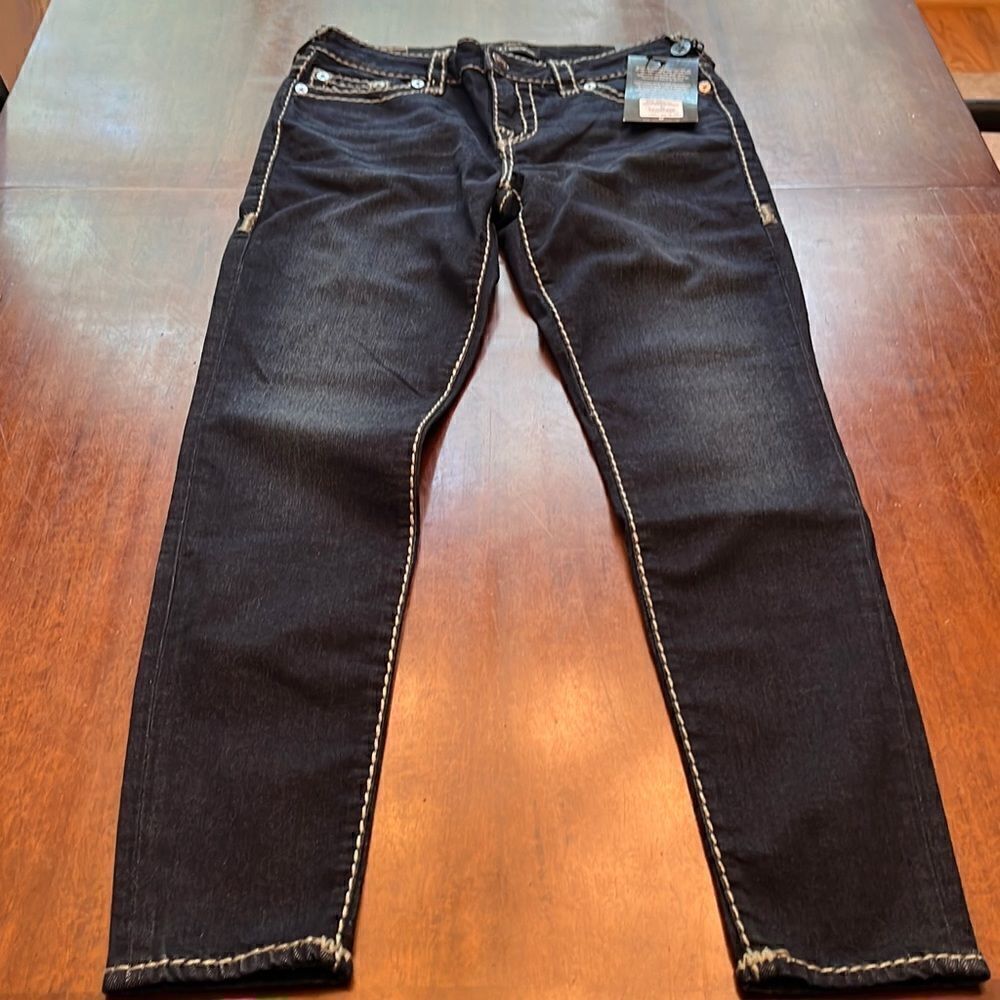 True Religion Halle Mid Rise Skinny Jeans Size 29